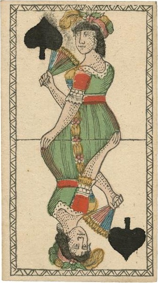 Datei:SPKW-Q10985-Studien-55 Radau-Flöter Regensburg-s0213-06-tarock-pik-dame.jpg