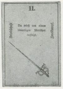 Einzelkarte