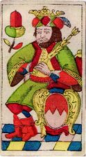 Eichel-König (dt.) · Fränkisches Bild (G. M. Neumann, Würzburg, 1865)