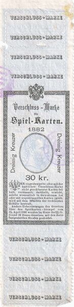 Datei:SPKW-Verschlussmarke-Endebrock-1882-30kr.jpg