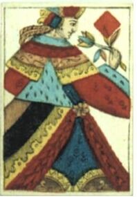 Karo-Dame (frz.)