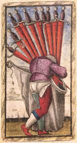 Schwerter Zehn (Nachdruck)