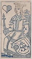 Herz-König (dt.) · Bayerisches Bild (Johann Michael Haslinger, Regensburg, um 1870)