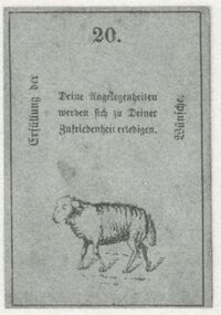 Einzelkarte