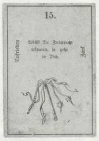 Einzelkarte