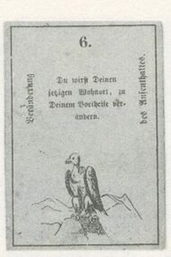 Einzelkarte