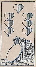 Herz-7 (dt.) (oder Herz-8 (dt.)) · Bayerisches Bild (Johann Michael Haslinger, Regensburg, um 1870)