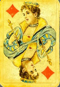 Karo-Dame (frz.)