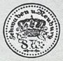 Bayern 8 Kreuzer 1849–1854 (Schwaben u. Neuburg, schwarz)