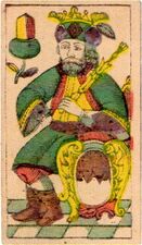 Eichel-König (dt.) · Fränkisches Bild (G. M. Neumann, Würzburg, 1844)
