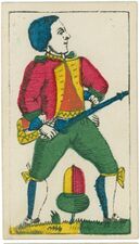 Eichel-Unter (dt.) · Fränkisches Bild (G. M. Neumann, Würzburg, 1860), bayerische Kolorierung