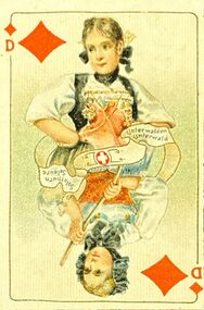 Karo-Dame (frz.)