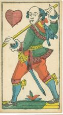 Herz-Ober (dt.) · Fränkisches Bild (IN, Franken, 1838–1849)